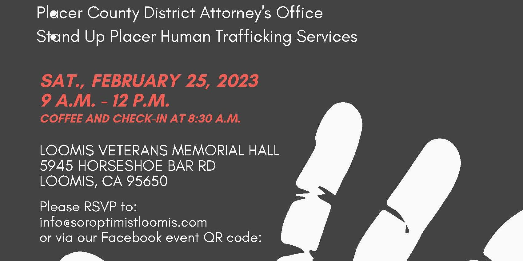 Sorop Human Trafficking Flyer